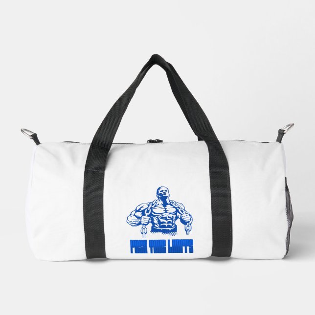 Sac De Sport Push Your Limits - Bodybuilding and Determination  (Recto)