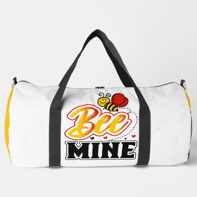 Sac De Sport Que mon cœur soit une ruche  (Recto)