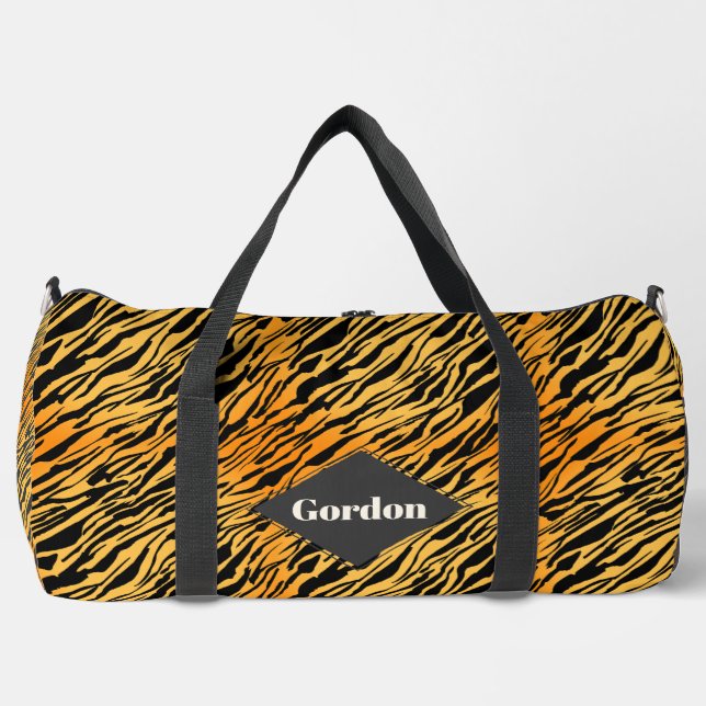 Sac De Sport Rayures de tigre (Recto)