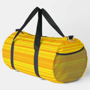 Sac De Sport Rayures Jaune Orange Grandes