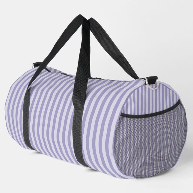 Sac De Sport Rayures Violettes Grandes (Coin droit)
