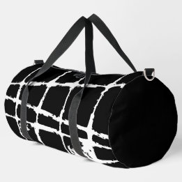 Sac De Sport Refined White Light Grunge Modern Dirty Mesh