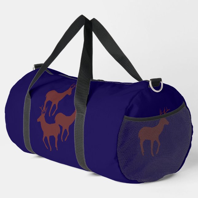 Sac De Sport Reindeer 3 Gymnase Athlétique Porter Sur Dk Blue (Coin droit)