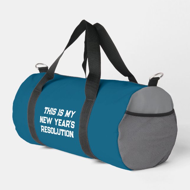 Sac De Sport Résolution du Nouvel An (Coin droit)