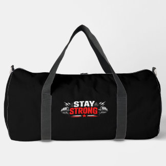 Sac De Sport Restez Fort Motivation Fitness Conception de salle