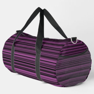 Sac De Sport Résumé Bandes Violettes Noires Grandes