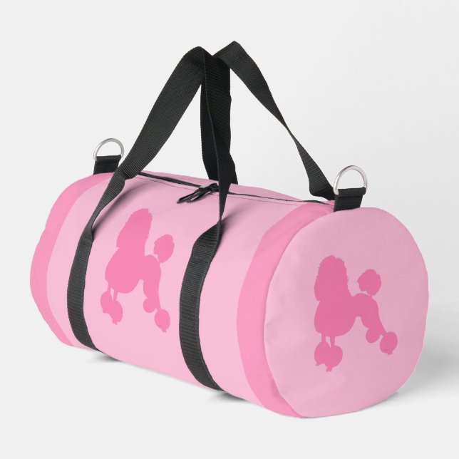 Sac De Sport Retour À L'École Pink Poodle Petit (Coin gauche)