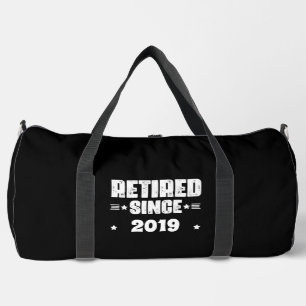 Sac De Sport Retraité depuis 2019 - Customisez votre année!
