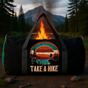 Sac De Sport Retro Faites une Randonnée