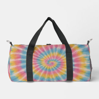 Sac De Sport Retro Tie Dye Spiral Duffel Bag