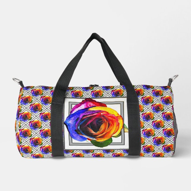 Sac De Sport Rose Arc-en-Ciel   (Recto)