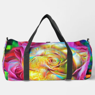 Sac De Sport Rose arc-en-ciel psychédélique