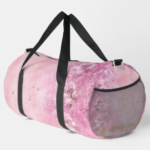 Sac De Sport Rose baroque Damask Grunge - Duffel
