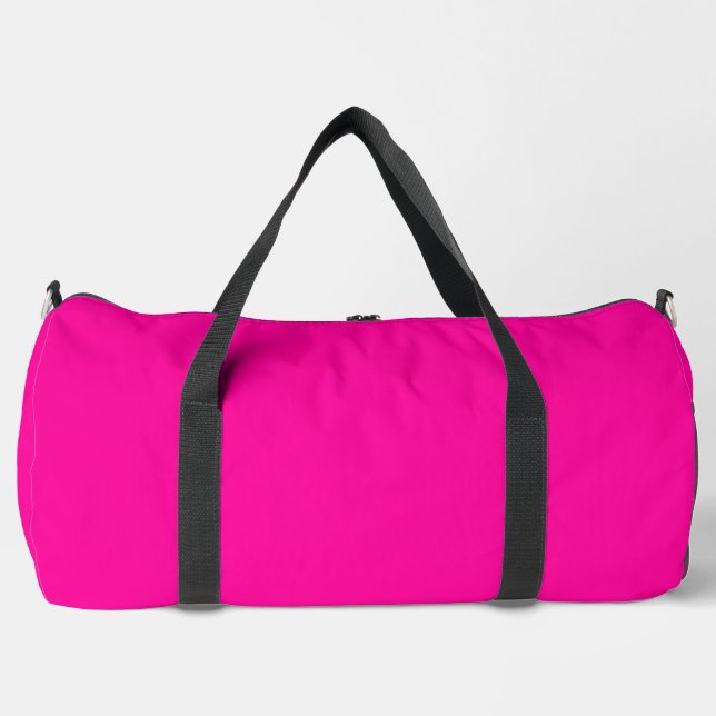 Sac De Sport Rose chaud solide (Recto)