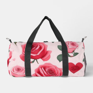 Sac De Sport Rose Love Collection Vintage moderne