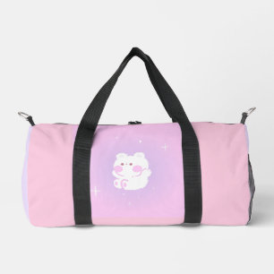 Sac de sport rose mignon chat - Sac de gym Kawaii