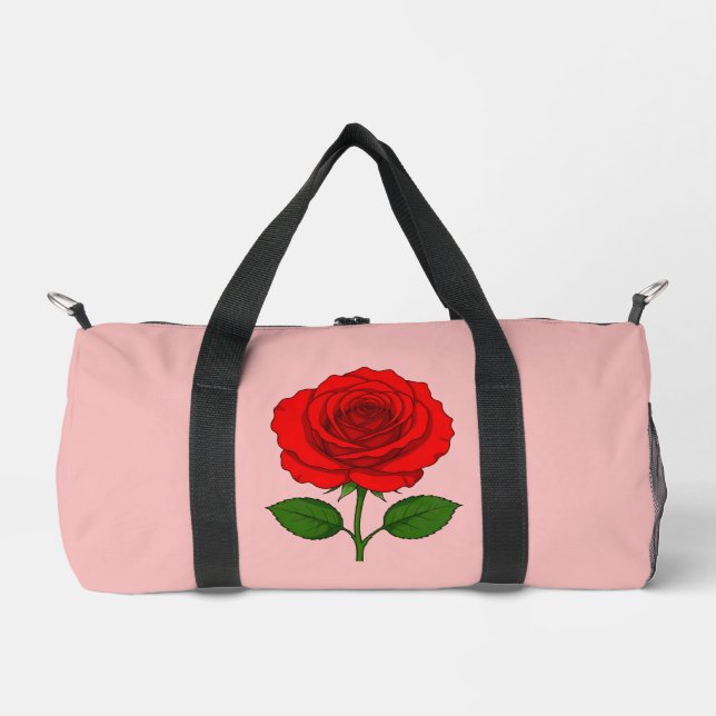 Sac de sport Rose Rouge (Recto)