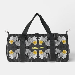 Sac De Sport Roses Jaunes Couleur Partielle Résumé Personnalisé