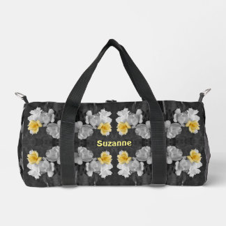 Sac De Sport Roses Jaunes Couleur Partielle Résumé Personnalisé