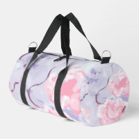 Sac de sport : Roses roses Hiver Gel .