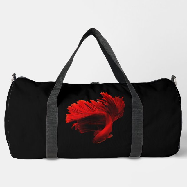 Sac De Sport Ruby Red Siamese Lutter contre le poisson (Recto)