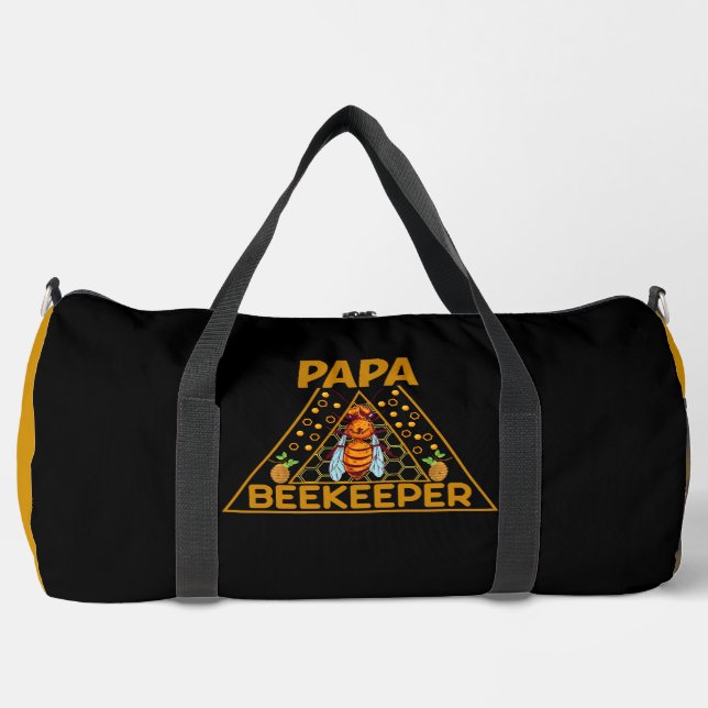 Sac De Sport Ruche Papa Apiculteur (Recto)