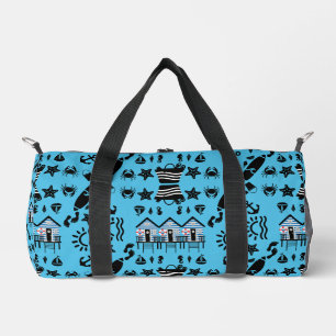 Sac De Sport Sable De Plage D'Origine Et Thème De Mer