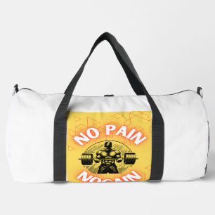 Sac De Sport Salle de sport de motivation Pas de douleur Pas de