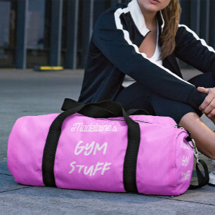 Sac De Sport Salle De Sport Moderne Blanche Violet