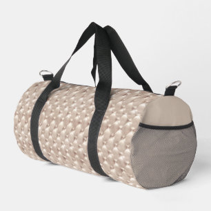 Sac De Sport Satin et diamants d'ivoire touffu Faux
