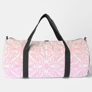 Sac De Sport Série de motifs de mandala Soft Pink Dream