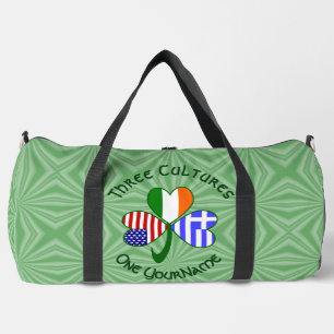 Sac De Sport Shamrock Personnalisé des drapeaux irlandais