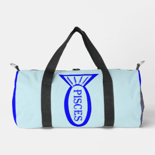 SAC DE SPORT SIGNE DE PISTES POISSON POISSON