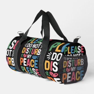 Sac De Sport S'il vous plaît, ne dérangez pas la couleur