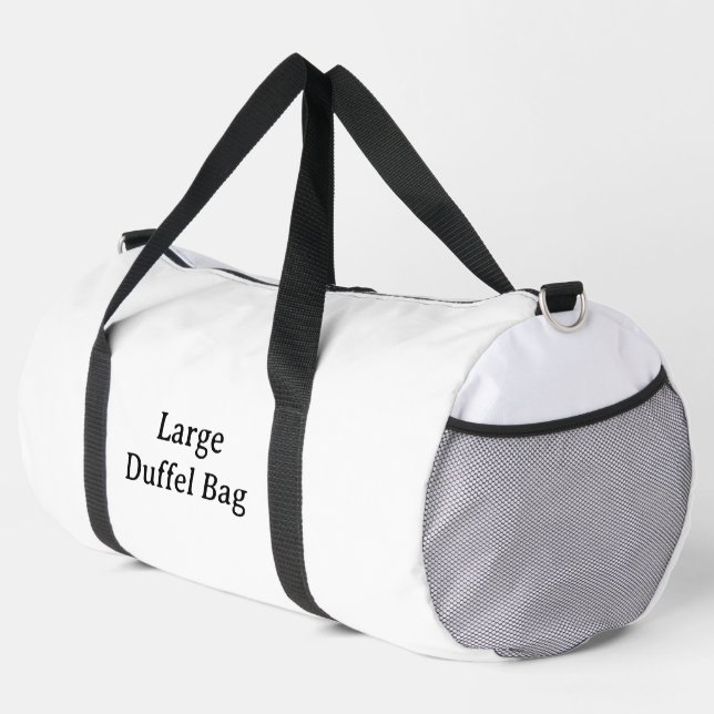 Sac De Sport Simple Couture Impression Coupe Couture Grande (Coin droit)