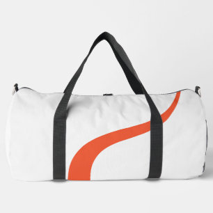 Sac De Sport Simple Waves 3 - Orange et blanc