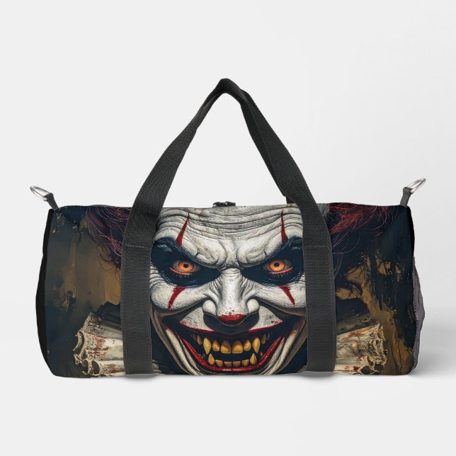 Sac De Sport Sinister Vampire Clown Duffel Bag (Recto)