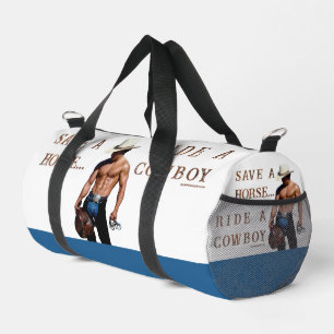 Sac De Sport SlipperyJoe's sauve cheval monter chapeau de cowbo
