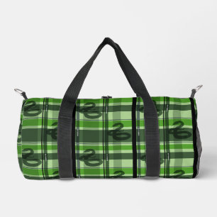 Sac De Sport SLYTHERIN™ Tartan Plaid Motif