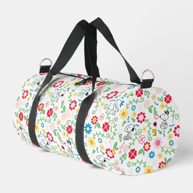 Sac De Sport Snoopy So Sweet Flower Motif (Coin gauche)