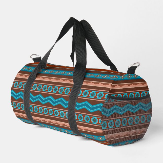 Sac De Sport Southwest Style Geometric Cameron Gorge Design (Coin droit)