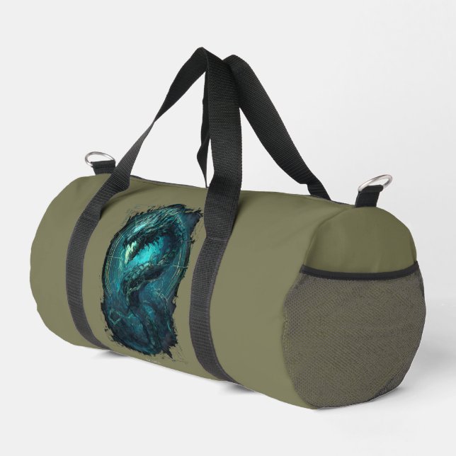 Sac De Sport Spectral Coil Cyberpunk Serpent Duffel Bag (Coin droit)