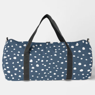 Sac De Sport Spots Dalmatiens Bleus Marine, Points Dalmatiens,
