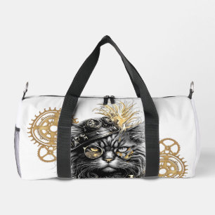 Sac De Sport Spunky Paws Le Chat Steampunk Funky 