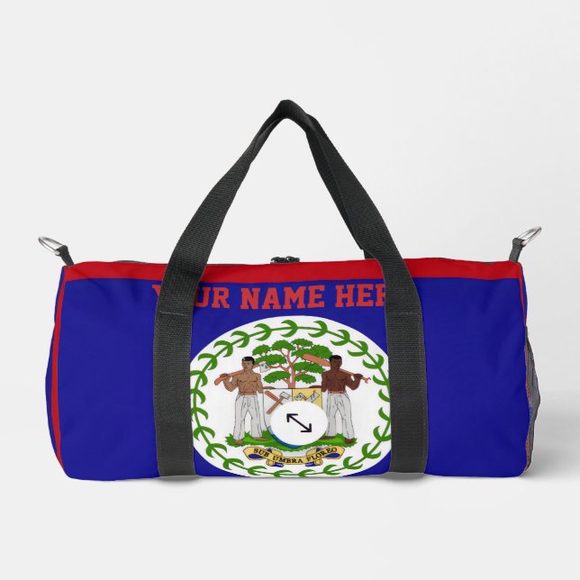 Sac De Sport Stade du drapeau du Belize  (Recto)
