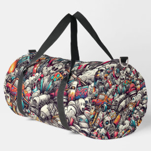 Sac De Sport Style Graffiti urbain