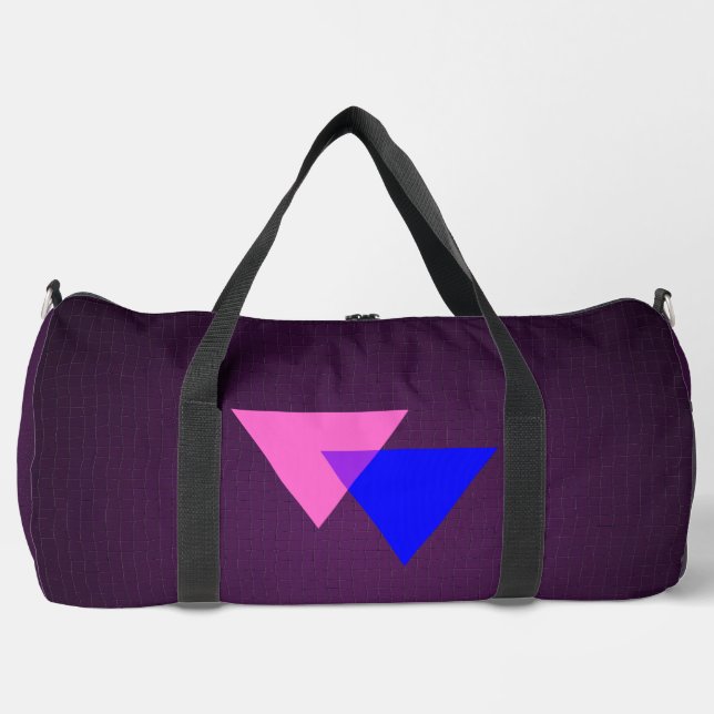 Sac De Sport Symbole de bisexualité  (Recto)