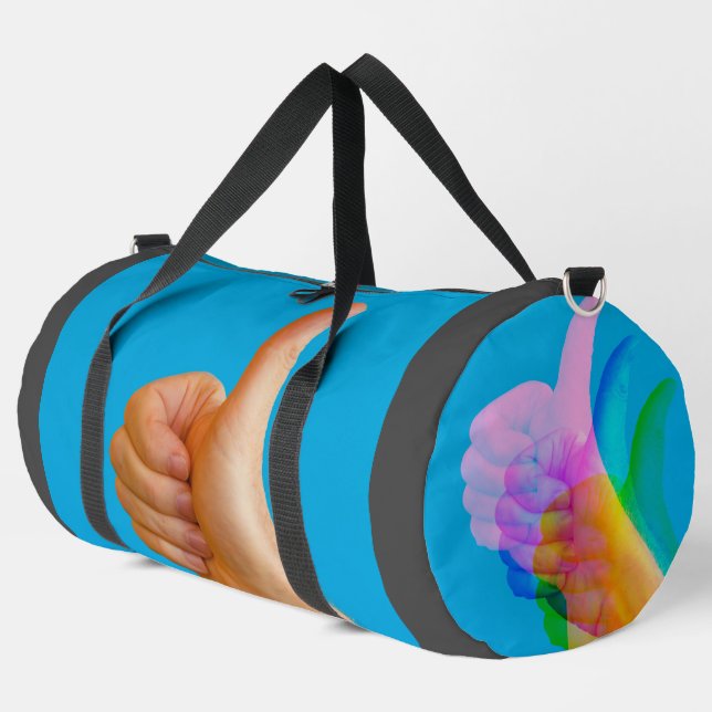 Sac De Sport symbole sur le sac-duffle (Coin gauche)