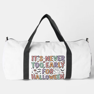 Sac De Sport T-shirt typographique Halloween vintage mignon tro