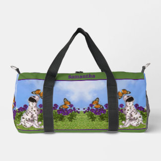 Sac De Sport Tabouret de chiot dalmate Peinture personnalisée